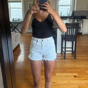 Zara Women's White Shorts